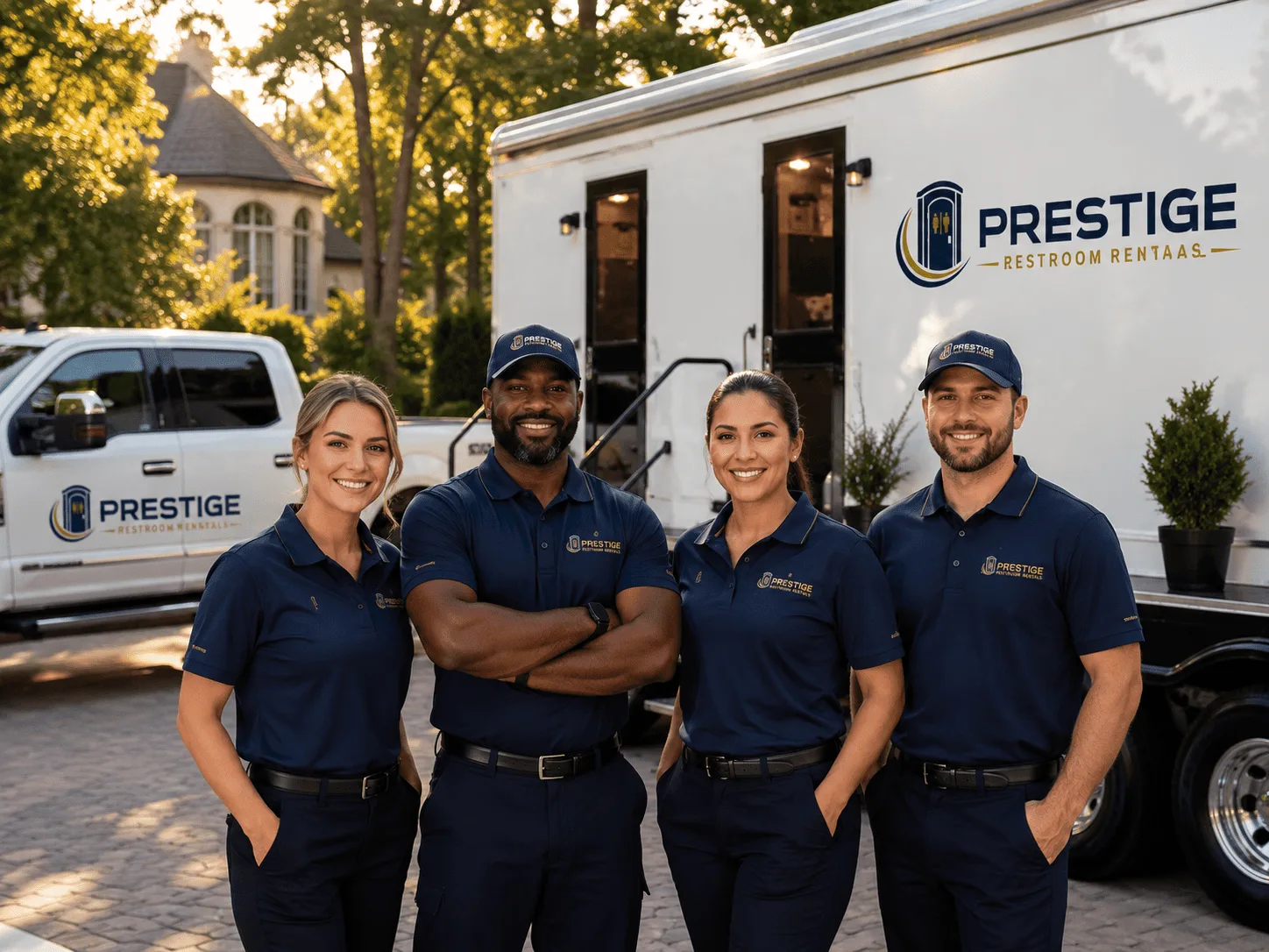 Trusted Luxury Portable Restrooms company in Causey, NM